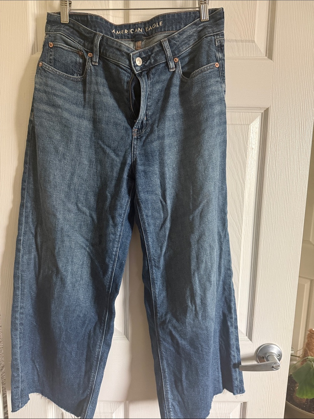 American Eagle Outfitters women’s  Dark Blue Bootcut Jeans size 8 XS Extra Short